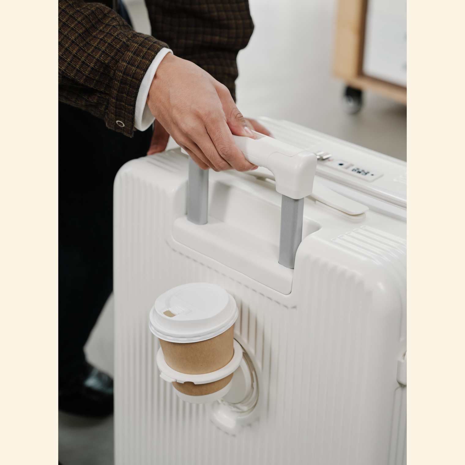 Front opening provides convenient access to style