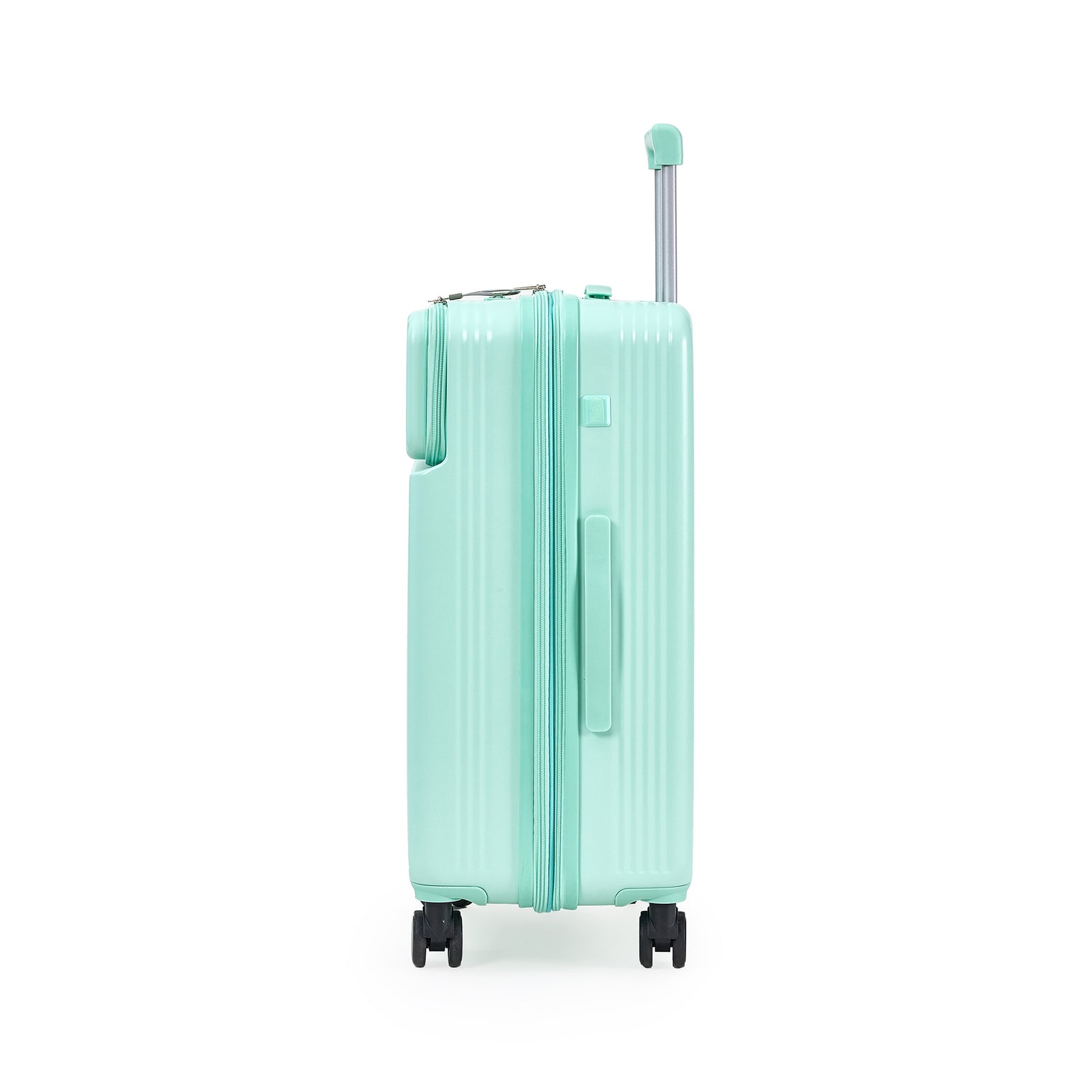 Front opening provides convenient access to style