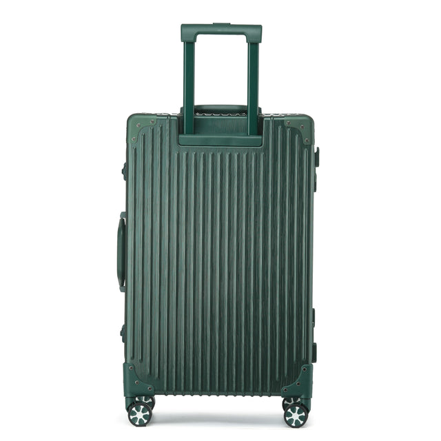 1866スーツケース アルミフレーム キャリー ケース機内持ち込み 預け入れスーツケース 大型トロリーケース 軽量キャリーバッグ 静音ダブルキャスター