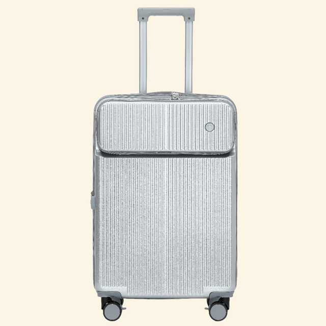 Front opening provides convenient access to style