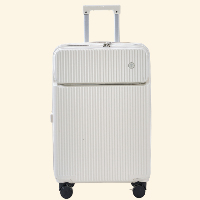 Front opening provides convenient access to style