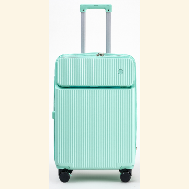 Front opening provides convenient access to style