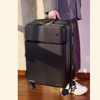 Front opening provides convenient access to style