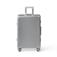 215進化形！ スーツケース 大型 ワンタッチ式カップホルダー キャリーケース 超軽量アルミフレーム 静音ダブルキャスター