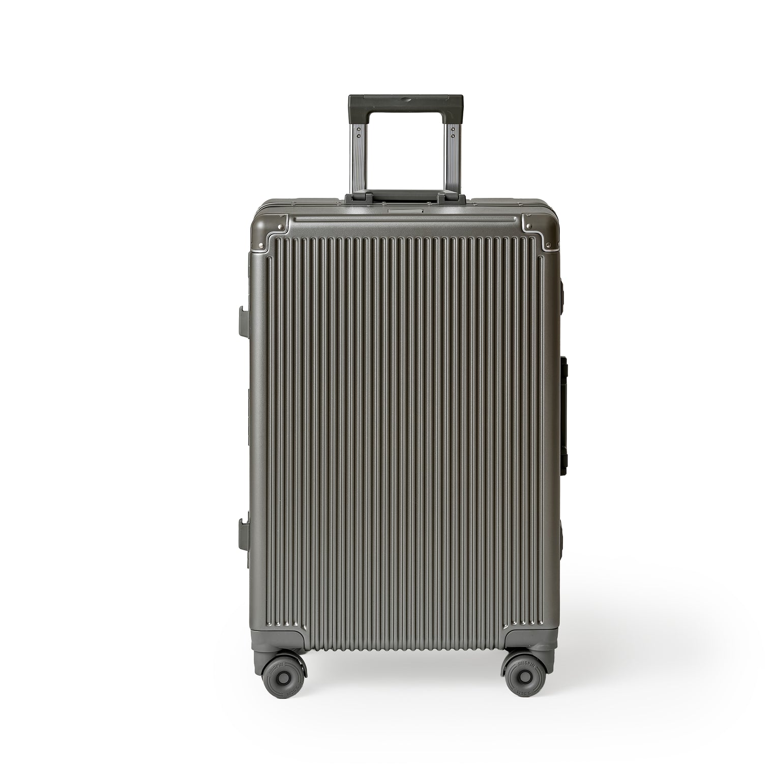 215進化形！ スーツケース 大型 ワンタッチ式カップホルダー キャリーケース 超軽量アルミフレーム 静音ダブルキャスター