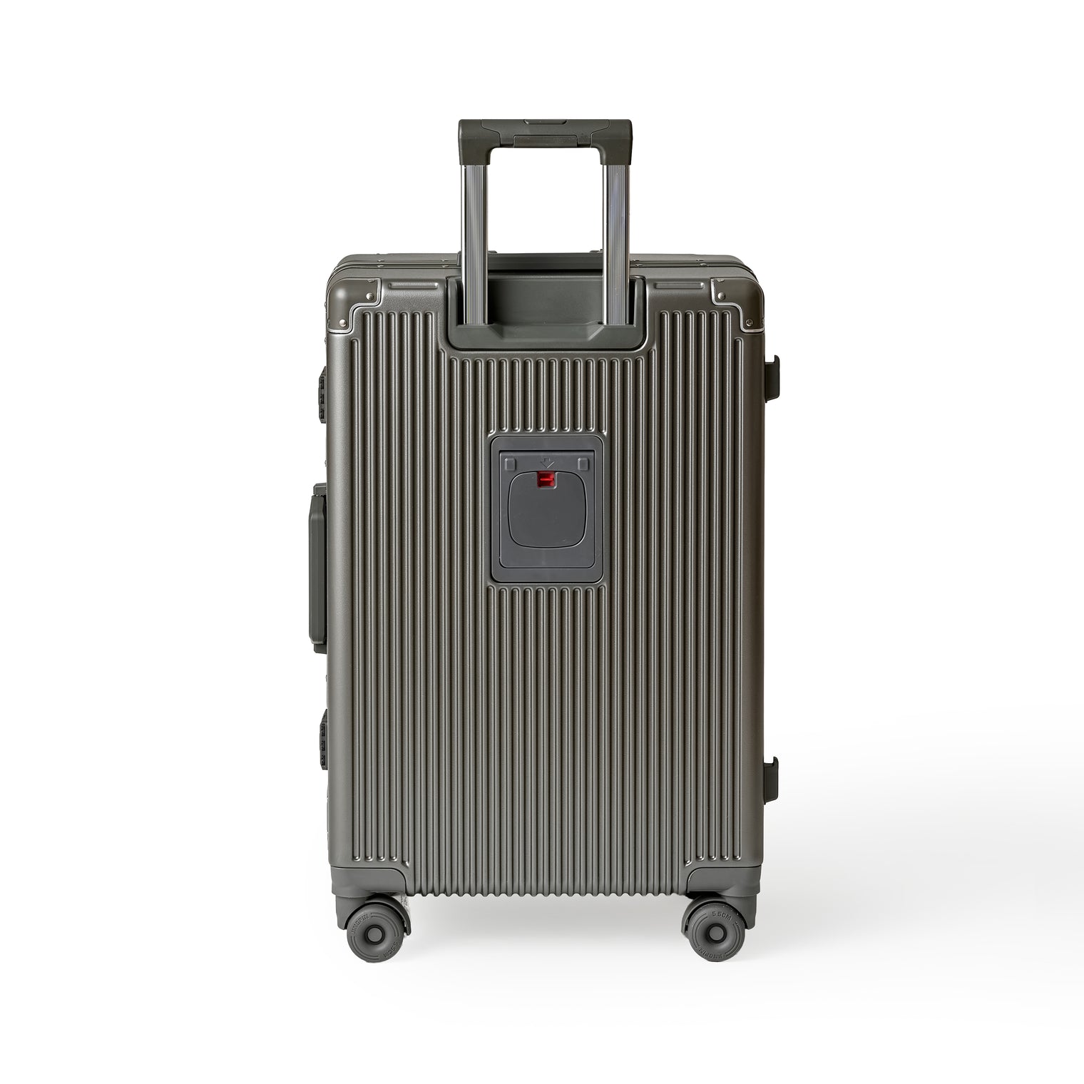 215進化形！ スーツケース 大型 ワンタッチ式カップホルダー キャリーケース 超軽量アルミフレーム 静音ダブルキャスター