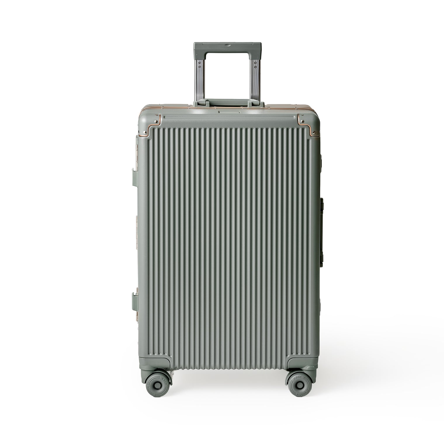 215進化形！ スーツケース 大型 ワンタッチ式カップホルダー キャリーケース 超軽量アルミフレーム 静音ダブルキャスター