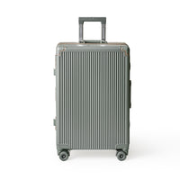 215進化形！ スーツケース 大型 ワンタッチ式カップホルダー キャリーケース 超軽量アルミフレーム 静音ダブルキャスター