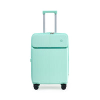 Front opening provides convenient access to style