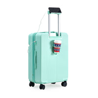 Front opening provides convenient access to style