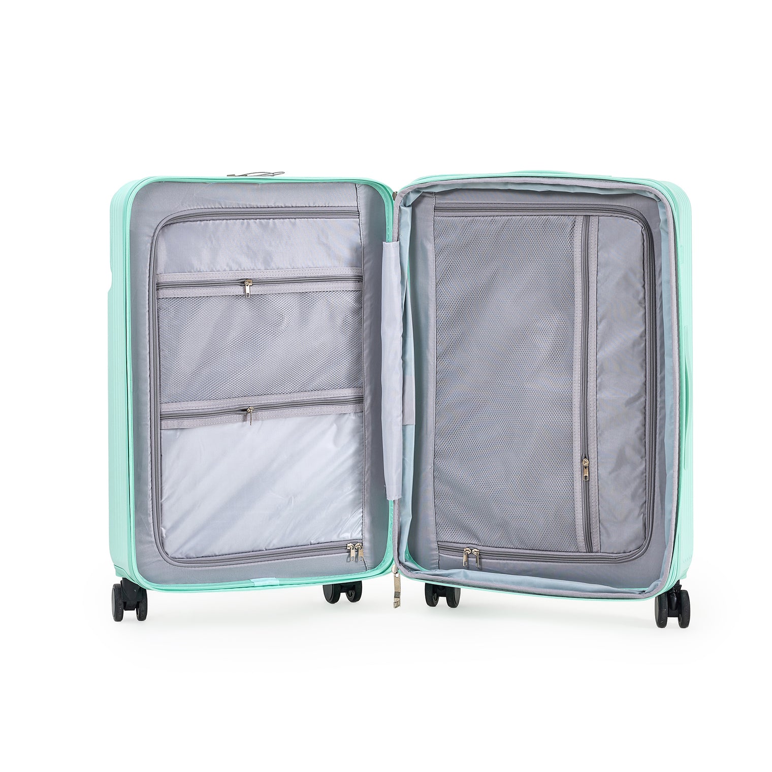 Front opening provides convenient access to style