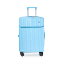 Front opening provides convenient access to style