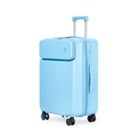 Front opening provides convenient access to style