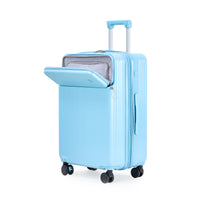 Front opening provides convenient access to style