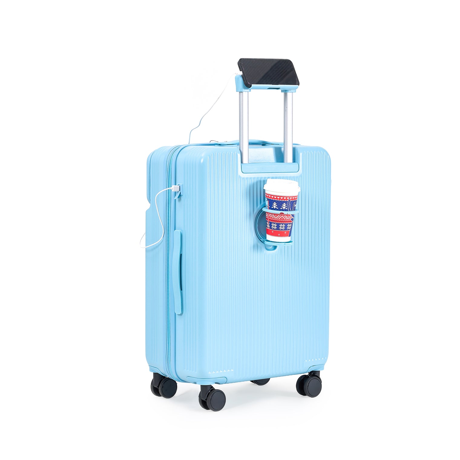 Front opening provides convenient access to style