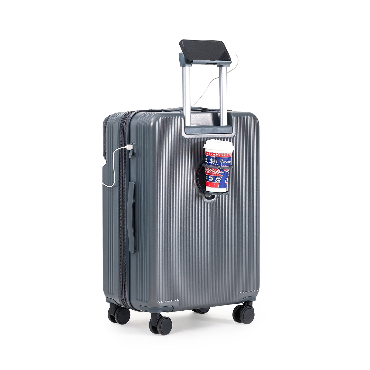 Front opening provides convenient access to style