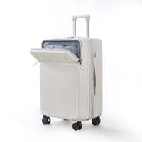 Front opening provides convenient access to style