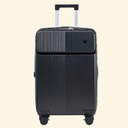 Front opening provides convenient access to style