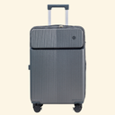 Front opening provides convenient access to style