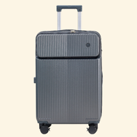 Front opening provides convenient access to style