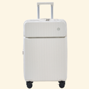 Front opening provides convenient access to style