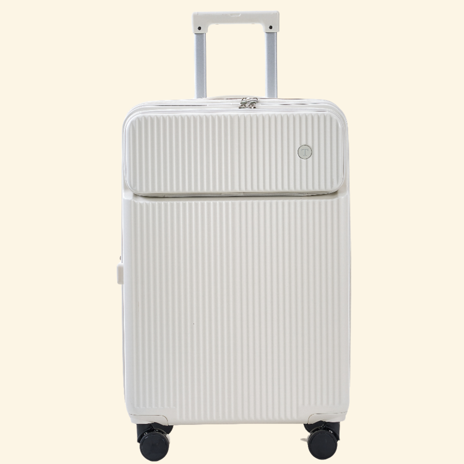 Front opening provides convenient access to style