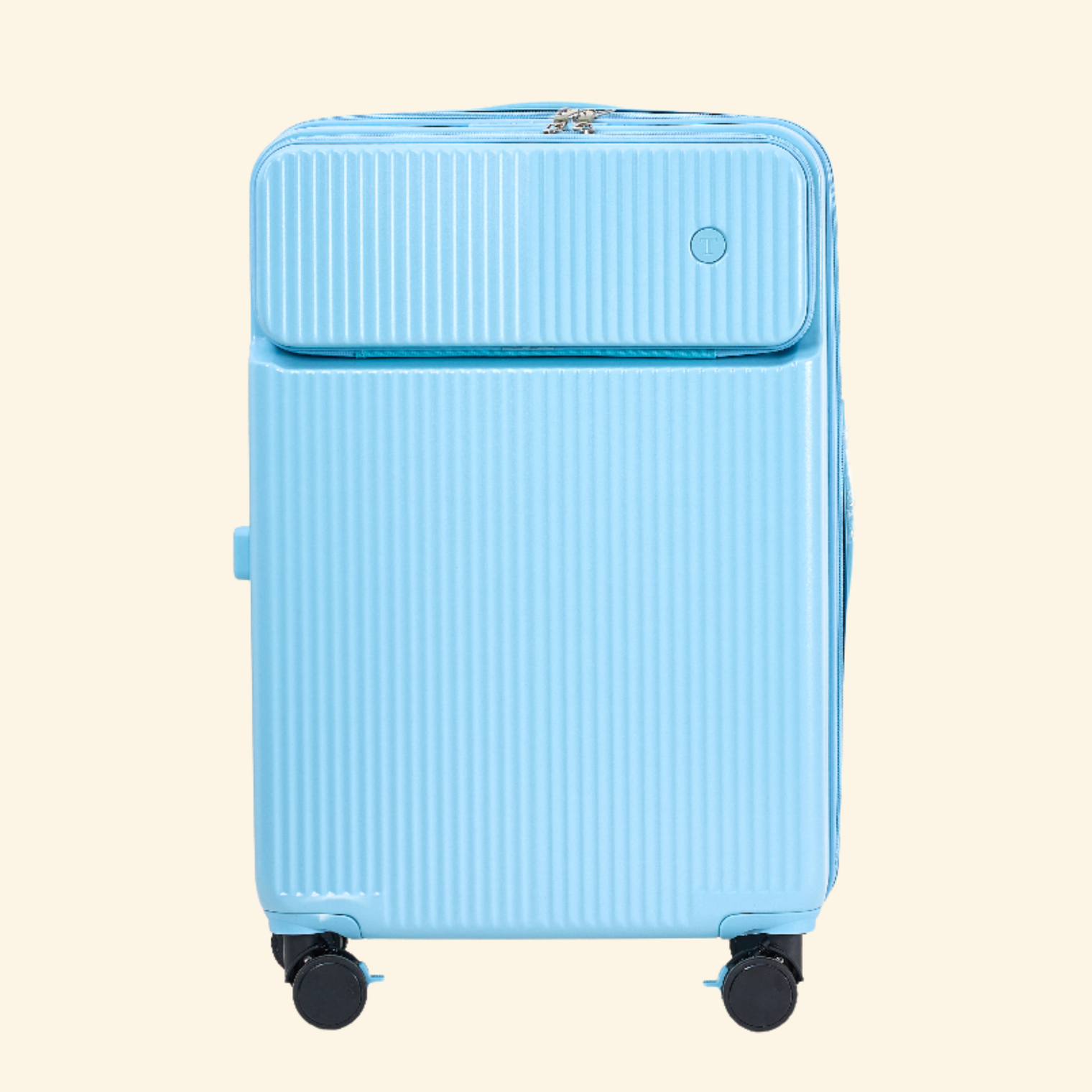 Front opening provides convenient access to style