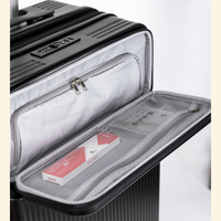 Front opening provides convenient access to style