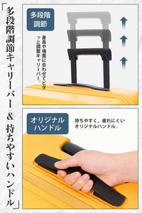 A high-end zipper model from the Traveler series.