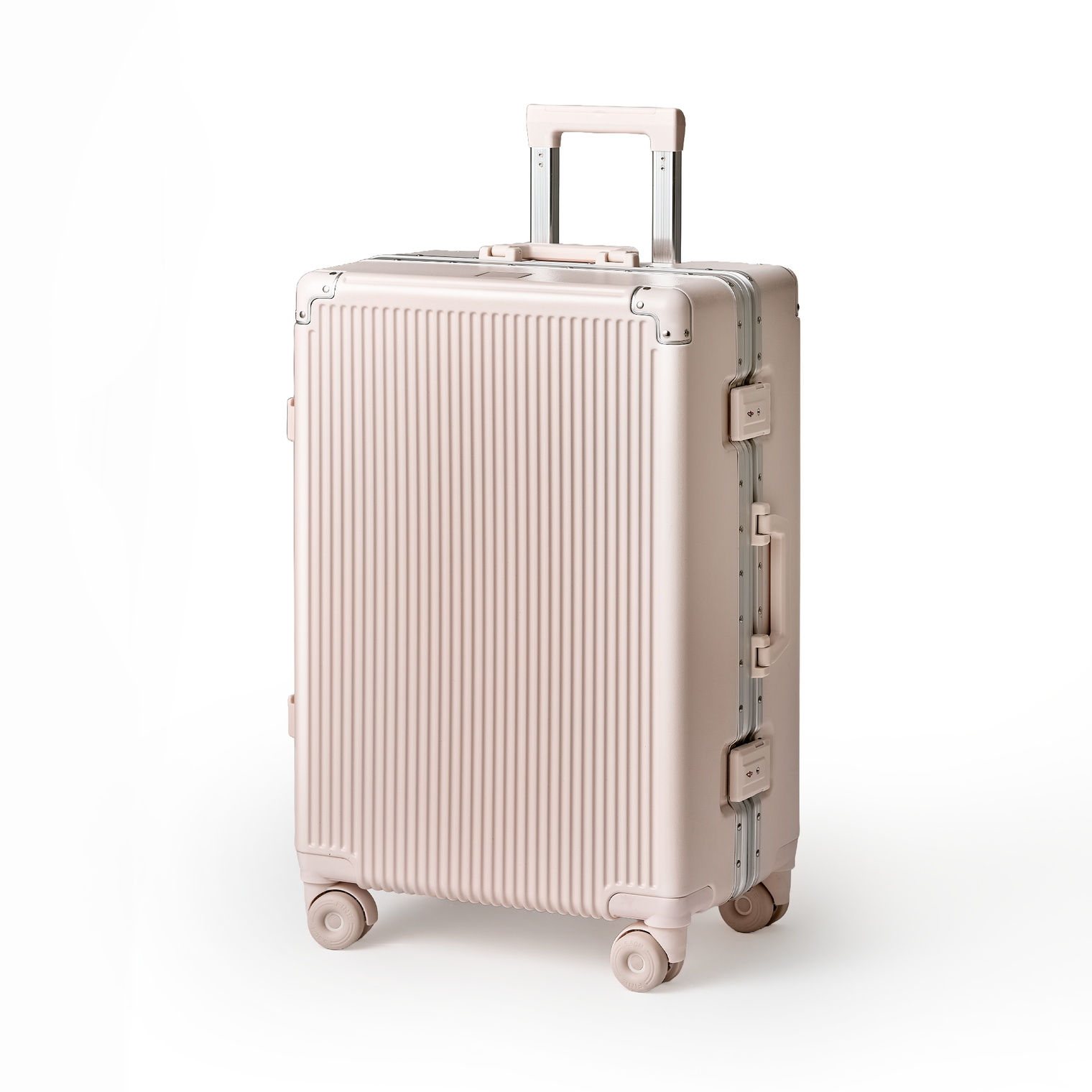 215進化形！ スーツケース 大型 ワンタッチ式カップホルダー キャリーケース 超軽量アルミフレーム 静音ダブルキャスター